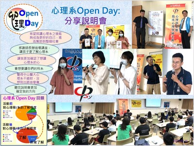 112/07/25(二)中山醫大心理系Open Day